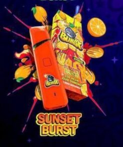 Buy Sunset Burst Disposable 2g, burst disposable, burst carts, bursts dispo, burst vape